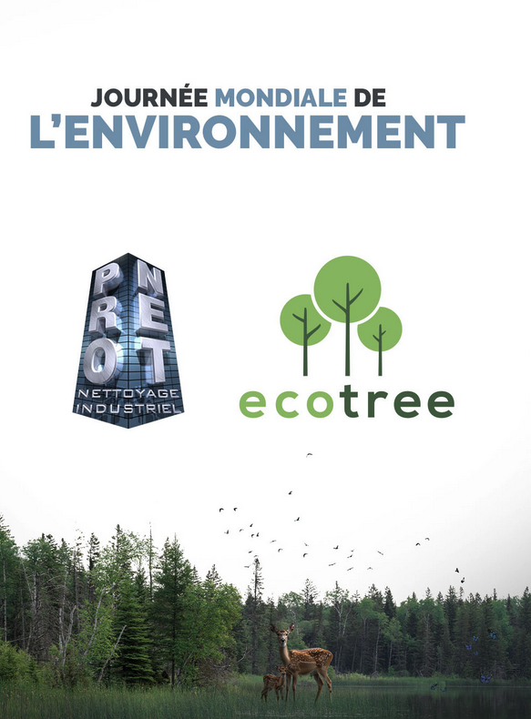 Illustration Journée mondiale de l’Environnement X EcotreGreen
